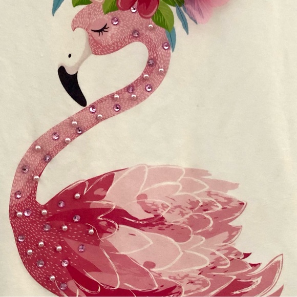 NEW! onTwelfth Pink Flamingo Rhinestone Too 2X - Picture 4 of 7